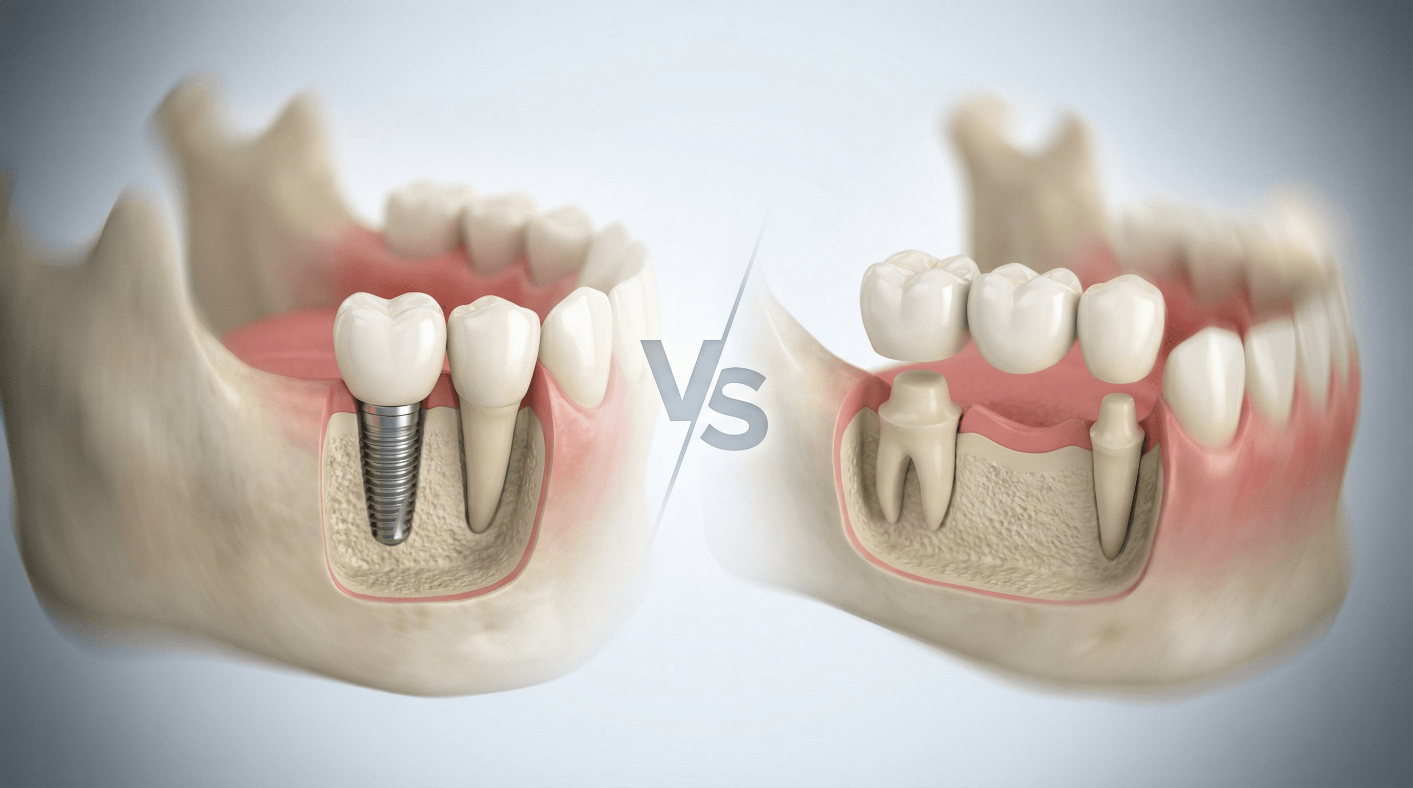 Implant dentar versus punte dentară: Ce opțiune ți se potrivește?
