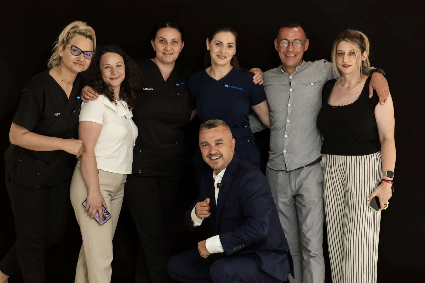 Ciprian cu echipa Denta Clinic